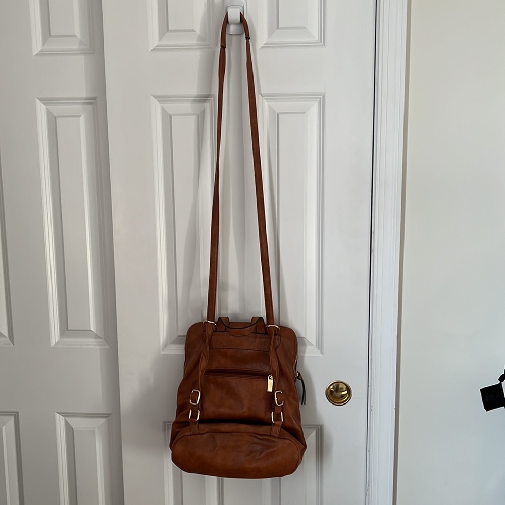 Faux leather backpack - Picture 4 of 4
